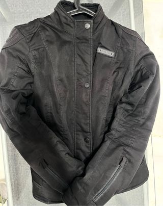 Chaqueta Moto Mujer Spike Negra
