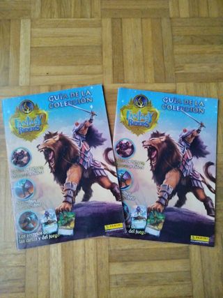 Fantasy Riders:Álbum + cromos + revistas + tablero