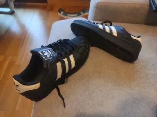 Zapatillas Adidas Superstar II Negras Talla 42