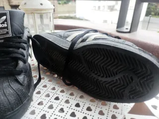 Zapatillas Adidas Superstar II Negras Talla 42