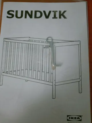 Cuna de bebé SUNDVIK IKEA