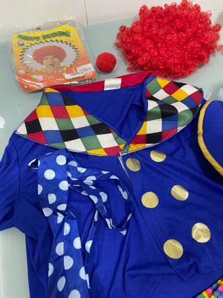 Disfraz Payaso Talla M-L