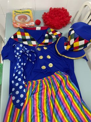 Disfraz Payaso Talla M-L