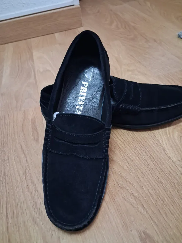 Mocasines Privata Negro Talla 40