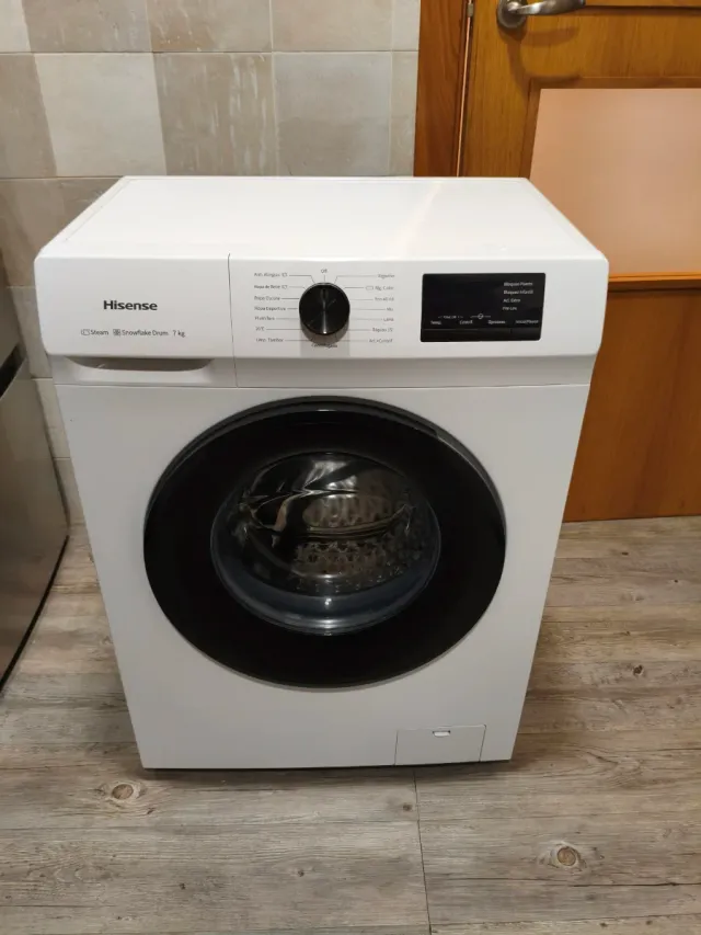 LAVADORA HISENSE 7KG CON GARANTÍA HASTA 2030