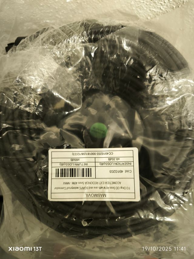 Acometida FTTH 40M SC/APC