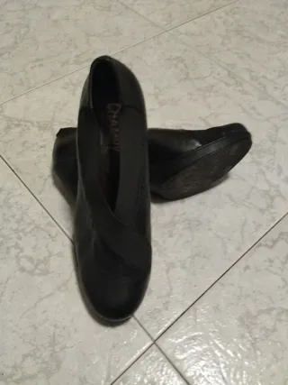 Zapatos Chamby Negros Mujer