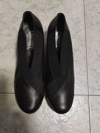 Zapatos Chamby Negros Mujer