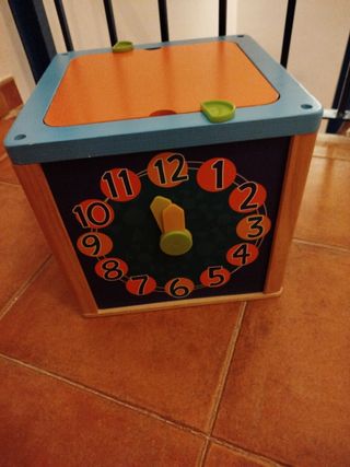 Cubo de Actividades de Madera