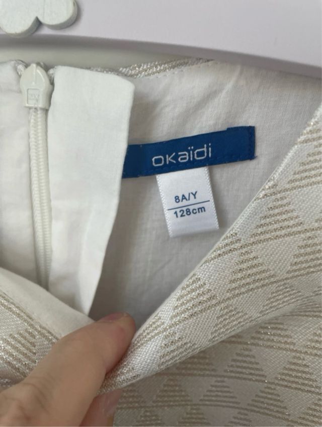 Vestido niña ceremonia talla 8