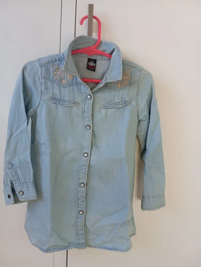 Camisa vaquera niña Zara 2-3 años