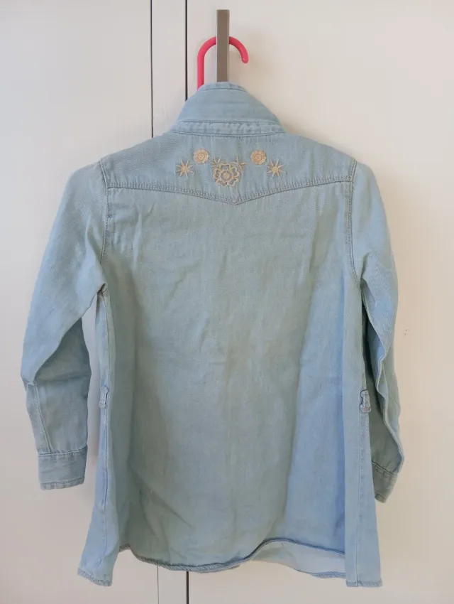 Camisa vaquera niña Zara 2-3 años