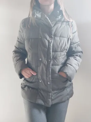 Giubbotto donna grigio imbottito