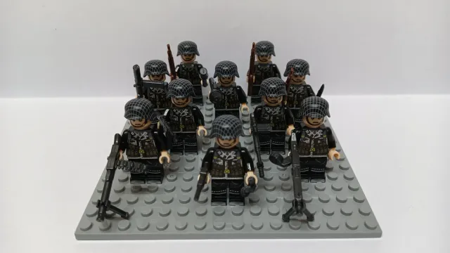 Pack 10 militares Alemanes compatibles lego