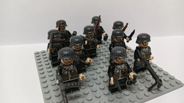 Pack 10 militares Alemanes compatibles lego