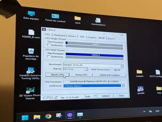 Intel Xeon Platinum 8167M CPU