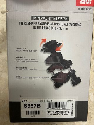 Portamóvil Givi para Moto/Scooter