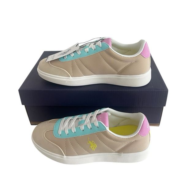 Talla 35. Zapatillas Beige U.S. POLO ASSN.