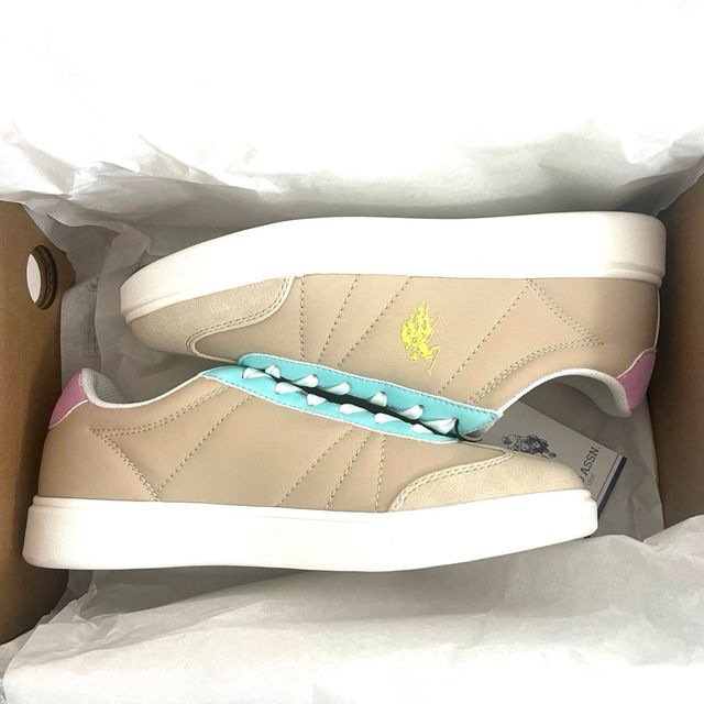 Talla 35. Zapatillas Beige U.S. POLO ASSN.