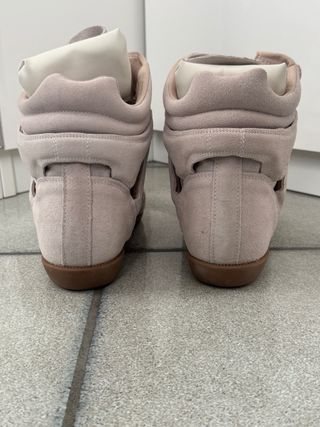 Sneakers donna rosa e bianche Tg 40