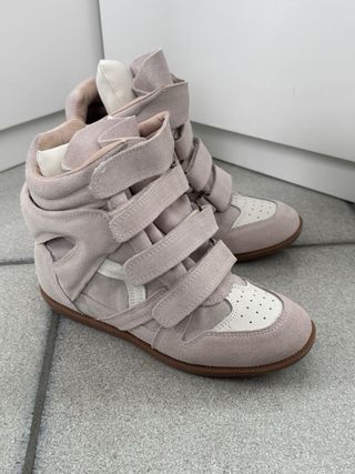 Sneakers donna rosa e bianche Tg 40