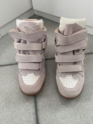 Sneakers donna rosa e bianche Tg 40
