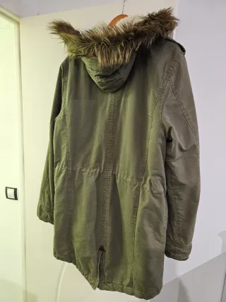 Parka verde hombre Talla L