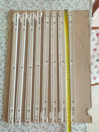 Guías para cajones de 50 cm