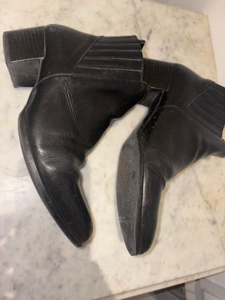 Botines MiMao Piel Negro Talla 40