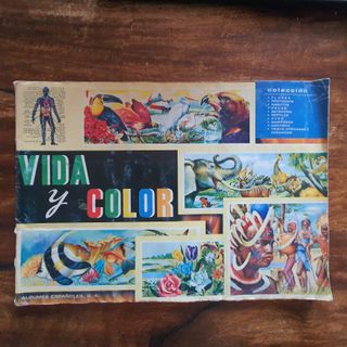Precioso album de cromos "Vida y color" 1967