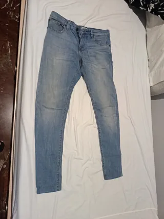 Vaqueros Skinny Pull&Bear Talla 42 Azul