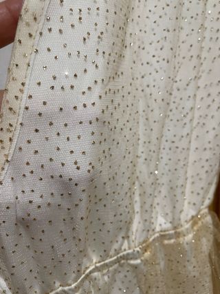 Disfraz sexy tul y motitas brillo talla única