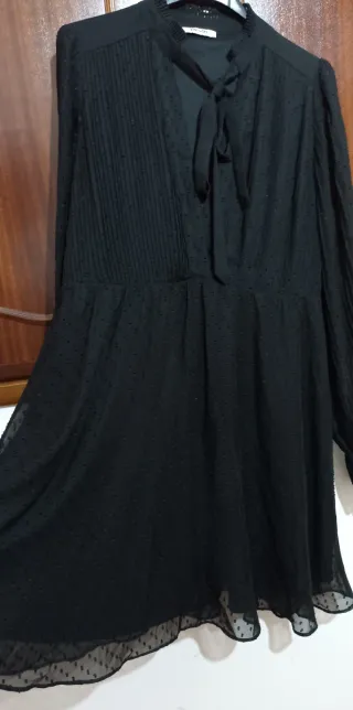 Abito manica lunga, ampio sotto