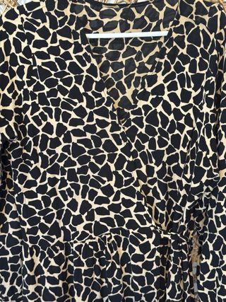 Vestido largo estampado print