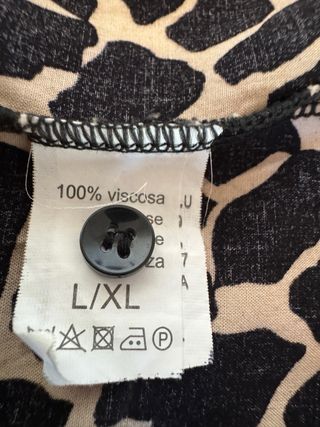 Vestido largo estampado print