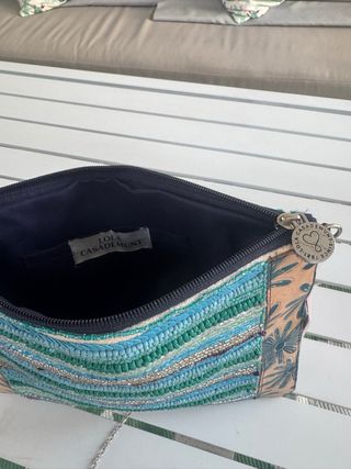 Bolso Lola Casademunt pedrería azul
