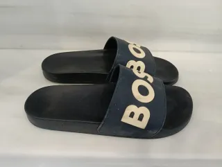 Sandalias Hugo Boss Negras y Beige