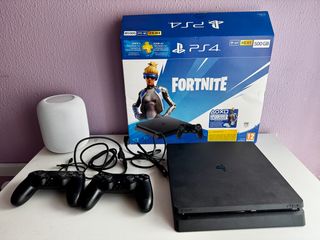PlayStation 4 Slim 500GB + 2 Mandos + Juego