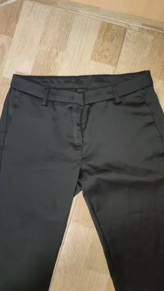 Pantalón de pinza negro