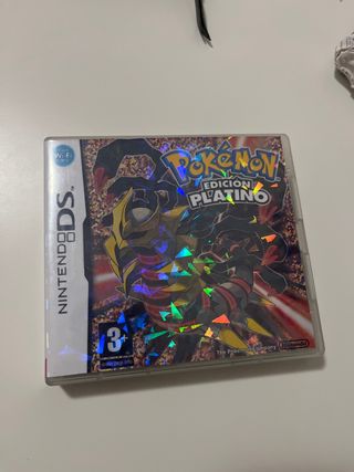 Pokémon Platino Edición DS + Caja Repuesto