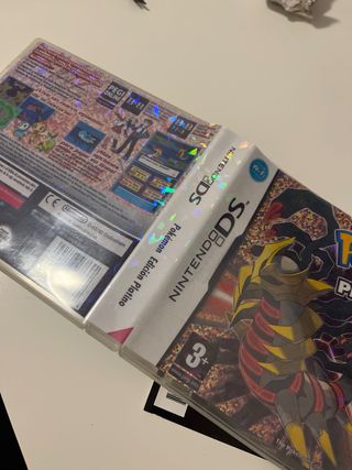 Pokémon Platino Edición DS + Caja Repuesto