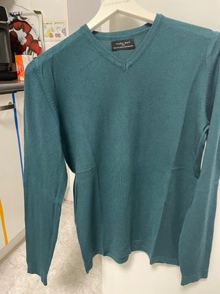 Jersey Zara Verde Talla S