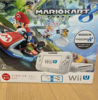 Nintendo Wii U 32GB Mario Kart 8 Set + USB 128 gb