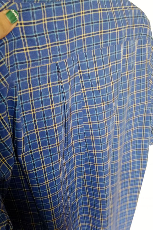 Camisa Kents cuadros azul y blanco hombre