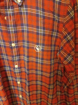 Camisa El Ganso cuadros roja y azul