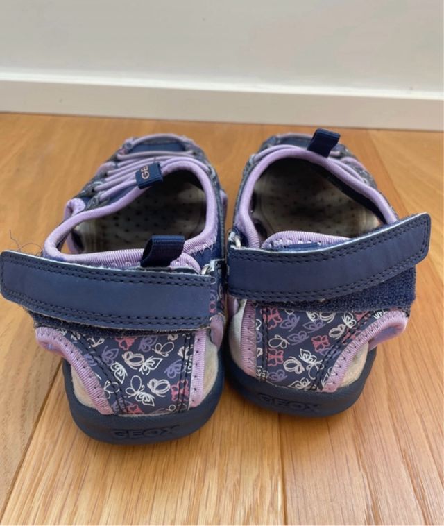 Sandalias Geox Niña Talla 32 Cangrejeras