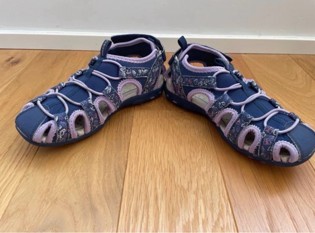 Sandalias Geox Niña Talla 32 Cangrejeras