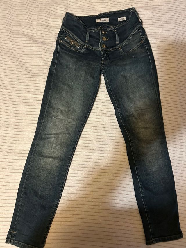 Vaqueros Salsa Mujer Push up mystery 
W26 L30