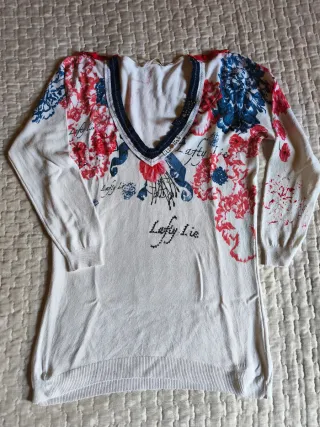 Maglia donna fantasia floreale