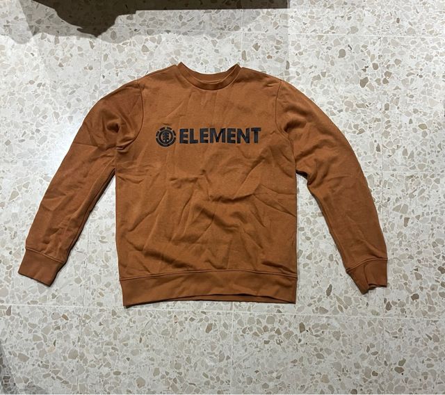 Sudadera Element Marrón